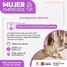 Curso Trazo y Corte de Pantalón de Dama