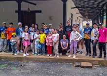 Con lúdica, deporte y cine, la alcaldía de San Gil celebró el Día del Niño