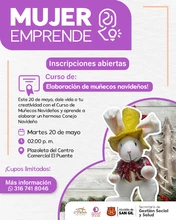 Curso de Elaboración de muñecos navideños