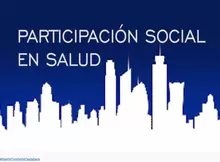 Participación social en salud