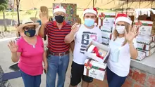 Entrega de kit Navideños a once Parroquias del Municipio