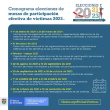 Elecciones Liderazgo por las víctimas