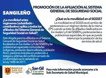 Promoción de la Afiliación al Sistema General de Seguridad Social