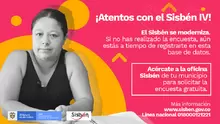 Atentos con el Sisbén IV