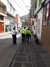 Controles de movilidad y espacio público en centro del Municipio