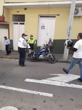 Controles de movilidad y espacio público en centro del Municipio