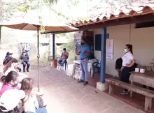 Visita a la Vereda el Llano Finca la Meseta del Municipio de Barichara