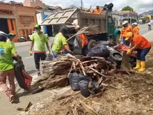 Jornada especial de limpieza liderada por la empresa Triple A