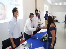 Participación de la ceremonia de entrega de cartas de Asignación de Subsidio Familiar