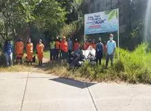 Jornada de limpieza a la quebrada las animas