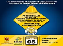 Invitación Socialización trámite de Licencias de Construcción