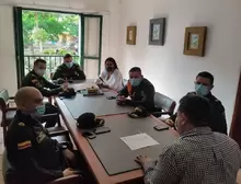 Reunión de acción que busca optimizar los niveles de seguridad y convivencia ciudadana