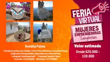 Se realizó el encuentro FERIA VIRTUAL MUJERES EMPRENDEDORAS