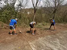 Jornada de ornato y recuperación de escenario público deportivo