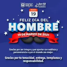 Feliz Día del Hombre