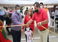 Apertura e inauguración a la Calle 21 entre carreras 8, 9 y 10