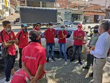 Reunión con los informadores de las empresas de turismo