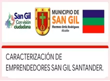 Caracterización de emprendedores San Gil Santander