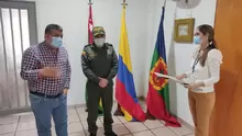 Reconocimiento al Mayor Jhon Alexánder Sánchez Jaimes