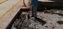 Acompañamiento al inicio de obra de pavimentación