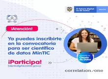 Convocatoria para ser Científico de datos MinTIC