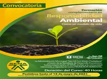 Convocatoria Formación Complementaria en Responsabilidad Ambiental