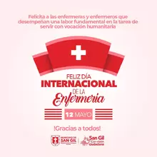 Feliz Día Internacional de la Enfermería
