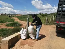 Se logró alrededor de 8 toneladas de residuos sólidos en el recorrido de 18 veredas del Municipio