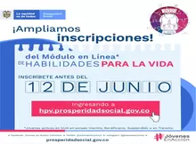 Ampliamos inscripciones del Módulo en Línea de Habilidades para la Vida