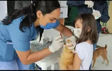 Se realizó Jornada de Vacunación Antirrábica Caninos y Felinos Barrio José Antonio Galán