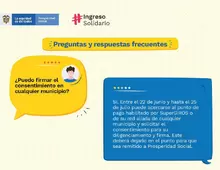 Beneficiarios del Programa Ingreso Solidario