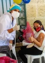 San Gil Continúa con la Jornada Nacional de Vacunación contra la Rubéola y el Sarampión