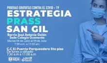 Pruebas gratuitas contra el Covid-19 Estrategia PRASS San Gil