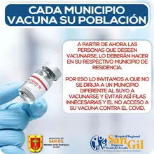 Cada Municipio vacuna su Población