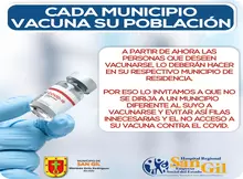 Cada Municipio vacuna su Población
