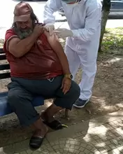 Se realizó jornada de vacunación contra el covid-19 para habitantes de calle en San Gil