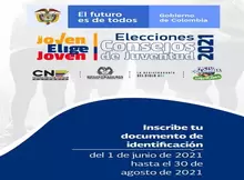 Invitación a jóvenes de 14 a 28 años a hacer parte del proceso Elecciones Consejos de Juventud