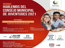 Webinar Hablemos del Consejo Municipal de Juventudes 2021