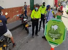 Se cumple hoy 22 de Julio el día Sin Carro y sin Moto en San Gil