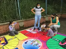 Se realizaron actividades lúdico recreativas con comunidad de la Vereda Montecitos Bajo