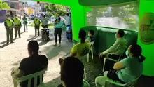 Se cumplió con éxito convocatoria con comerciantes y comunidad del sector el Malecón de San Gil