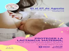Semana de la Lactancia Materna del 01 al 07 de agosto