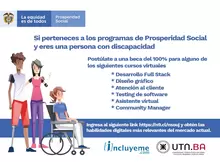 GIT Empleabilidad informan que las becas Inclúyeme