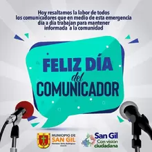 Feliz Día del Comunicador