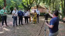 Visita del señor Alcalde de Jericó Antioquia y su Comitiva