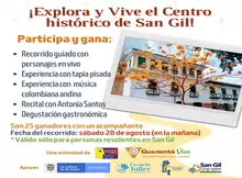 Explora y vive el Centro Histórico de San Gil