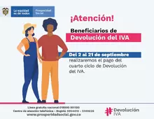 Atención Beneficiarios de Devolución del IVA