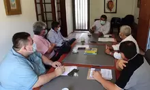 Reunión con los delegados de la Asociación de Ingenieros y Arquitectos