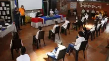 Entrega de computadores a 6 Instituciones Educativas Públicas de San Gil