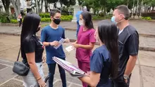 Se desarrolló actividad de prevención de embarazo en el parque principal de San Gil